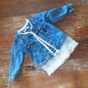 Vogue Fashion Brand Toddler Jean Jacket